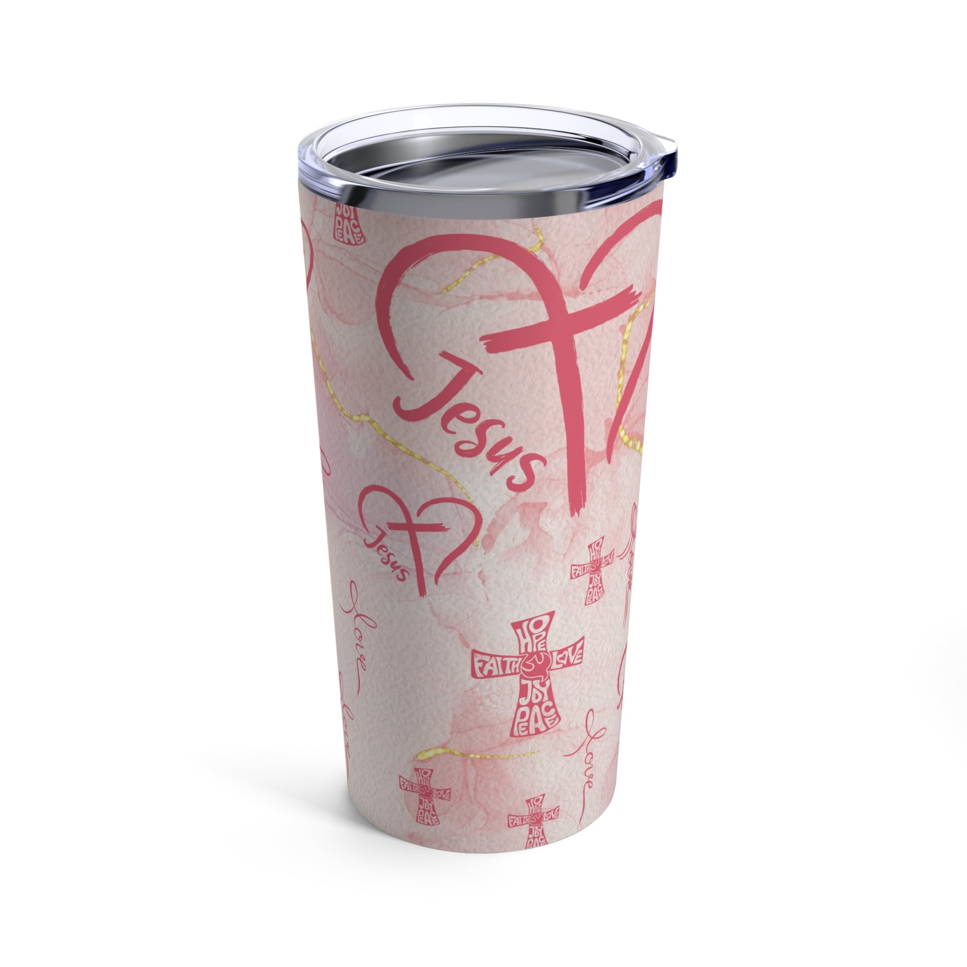 Jesus, Faith, & Love | Vera Lane Collection | Christian Tumblers