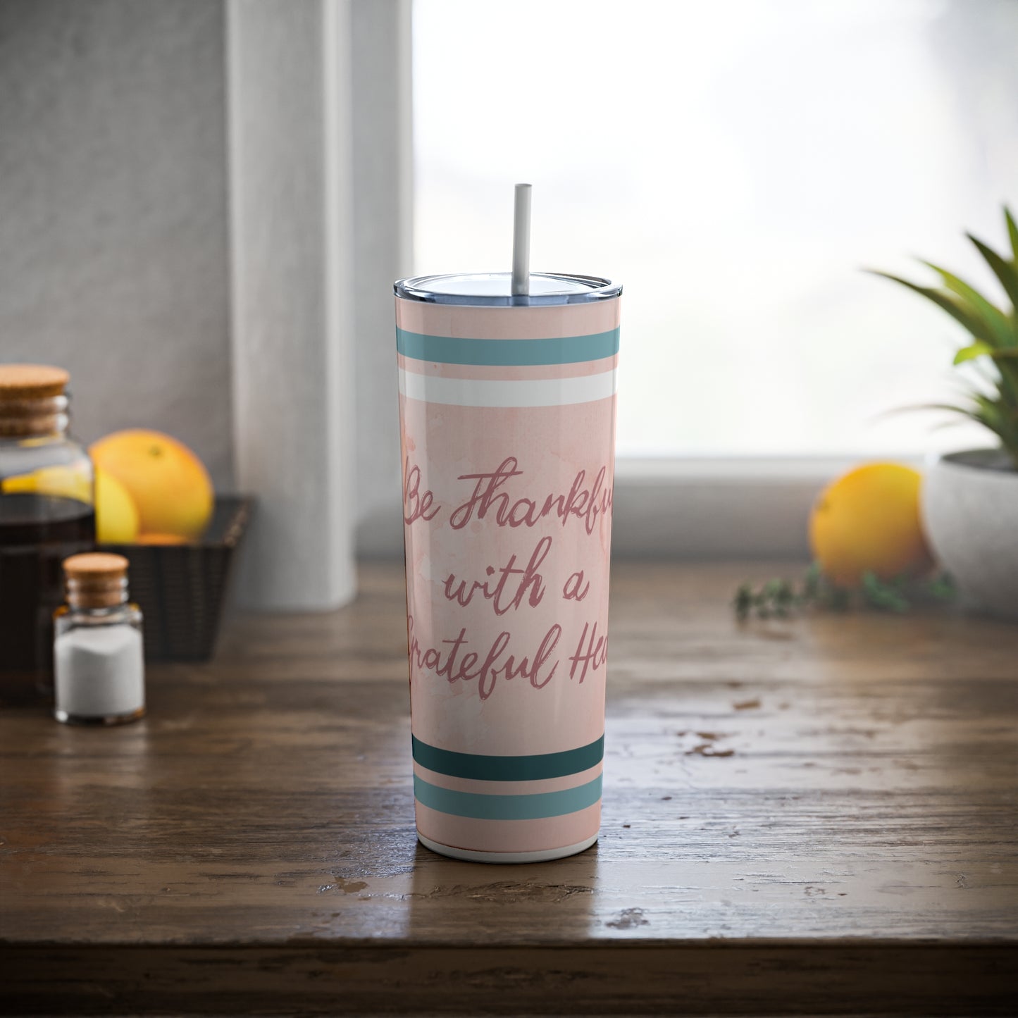 Shop Online Be Thankful Tumbler | Vera Lane Collection