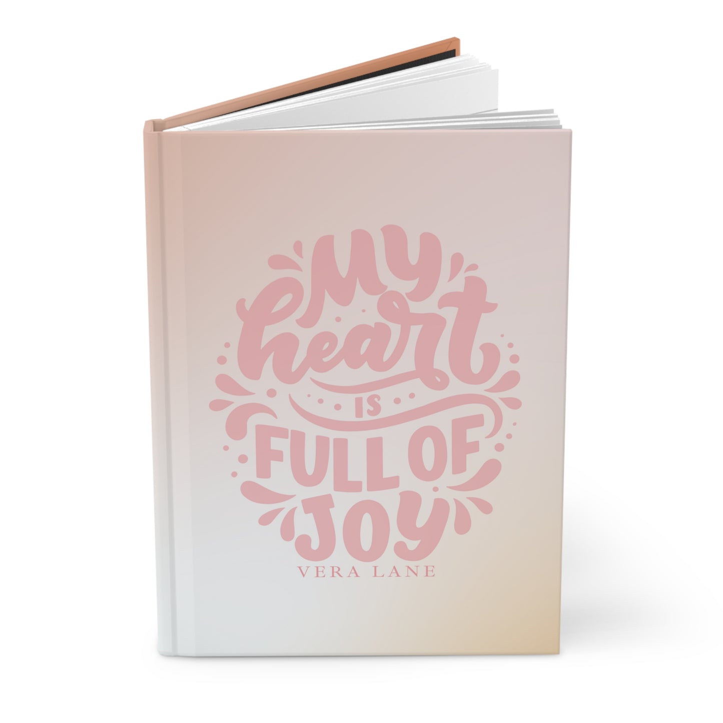 MY HEART IS FULL Hardcover Journal Matte