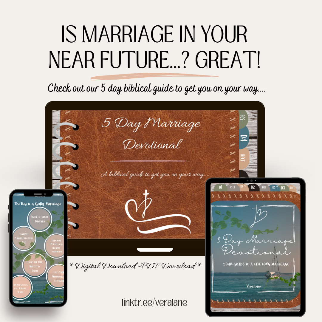 5 Day Christian Devotional Marriage Journal | Digital Download