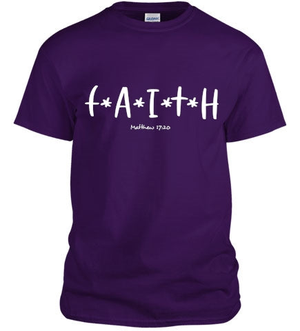 Matthew 17:20 Faith T-Shirt | Vera Lane Col